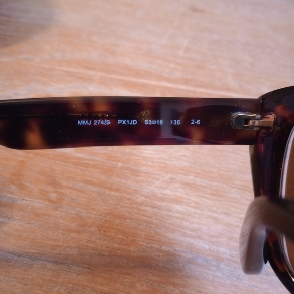 Marc by Marc Jacobs Prescription Sunglasses Burgundy